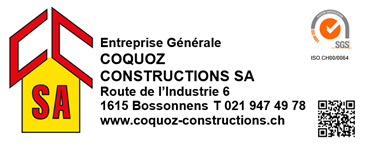 168Coquoz Constructions SA
